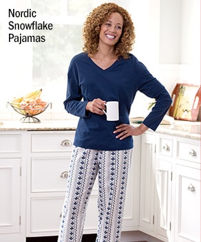 Nordic Snowflake Pajamas