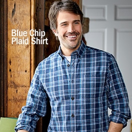 Blue Chip Plaid Shirt