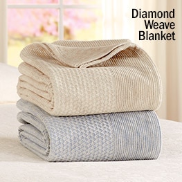 Diamond Weave Blanket