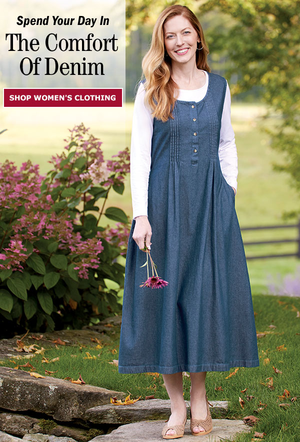 Denim for everyday comfort - The Vermont Country Store